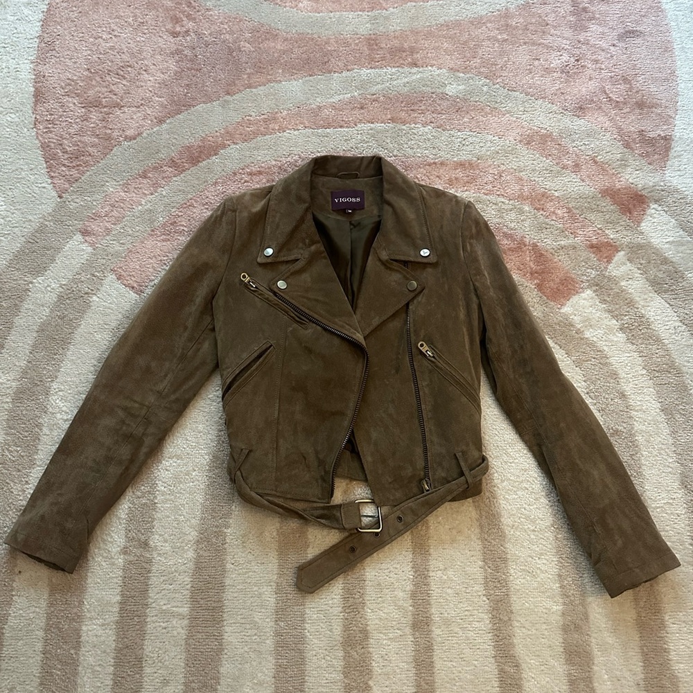 Vigoss Suede Jacket Size Medium